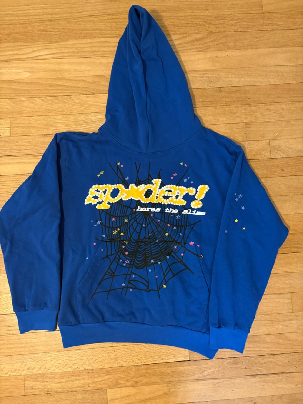 Marina blue spider hoodie